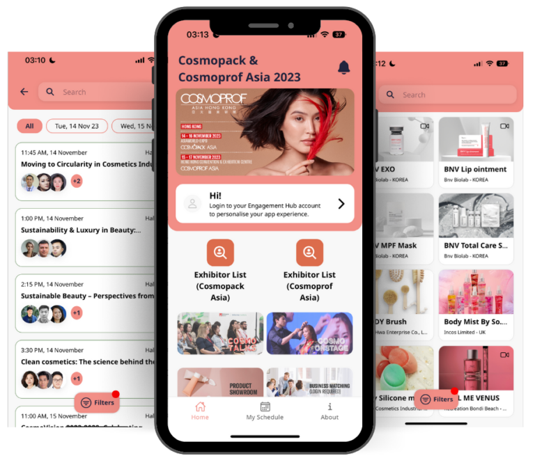 Mobile App CosmoprofAsia