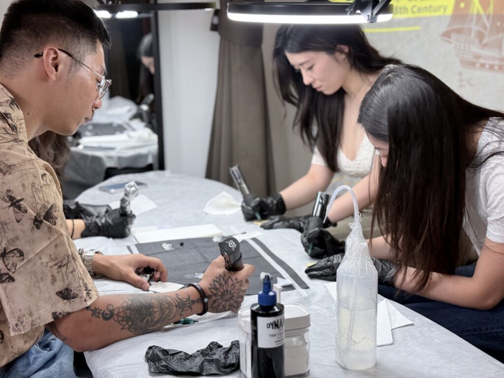 ohmyink tatoo workshop cosmoprof asia
